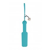 Голубой кожаный пэддл - 37 см. - Pecado - купить с доставкой в Невинномысске