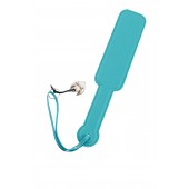 Голубой кожаный пэддл - 37 см. - Pecado - купить с доставкой в Невинномысске