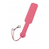 Розовый кожаный пэддл - 37 см. - Pecado - купить с доставкой в Невинномысске