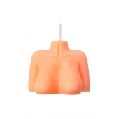 Оранжевая сувенирная свеча «Женский силуэт» - Pecado - купить с доставкой в Невинномысске