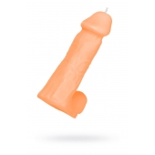 Оранжевая сувенирная свеча «Пенис» - Pecado - купить с доставкой в Невинномысске