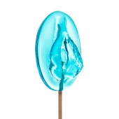 Леденец в форме вагины со вкусом блю кюрасао - 50 гр. - Sosuчki - купить с доставкой в Невинномысске