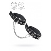Черные оковы из одного ремешка с люверсами - Pecado - купить с доставкой в Невинномысске