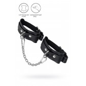 Черные мини-оковы со скруглёнными углами - Pecado - купить с доставкой в Невинномысске