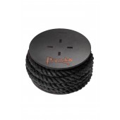 Черная веревка для шибари на катушке - 5 м. - Pecado - купить с доставкой в Невинномысске