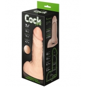 Телесный фаллоудлинитель с мошонкой Cock Next - 19 см. - LOVETOY (А-Полимер) - в Невинномысске купить с доставкой