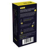 Презервативы анатомической формы с точечной и ребристой структурой Ganzo Extase - 15 шт. - Ganzo - купить с доставкой в Невинномысске