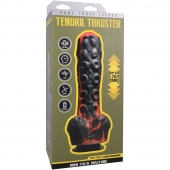 Черно-красная мини-машина на присоске Tendril Thruster - 21,6 см. - Doc Johnson - купить с доставкой в Невинномысске