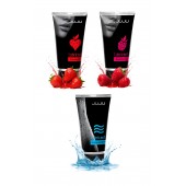 Набор из 3 лубрикантов JUJU (увлажняющий, клубника, малина) - JuJu - купить с доставкой в Невинномысске