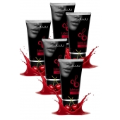 Набор из 5 съедобных лубрикантов JUJU со вкусом вишни - JuJu - купить с доставкой в Невинномысске