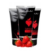 Набор из 3 съедобных лубрикантов JUJU со вкусом клубники - JuJu - купить с доставкой в Невинномысске
