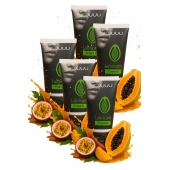 Набор из 5 съедобных лубрикантов JUJU со вкусом тропических фруктов - JuJu - купить с доставкой в Невинномысске