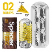 Мастурбатор Tenga Spinner DX 02 Bumps - Tenga - в Невинномысске купить с доставкой