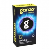 Супертонкие презервативы Ganzo Invisible - 12 шт. - Ganzo - купить с доставкой в Невинномысске