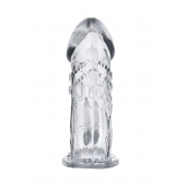 Прозрачная насадка на пенис Uco - 13 см. - A-toys - в Невинномысске купить с доставкой
