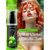 Съедобная смазка на водной основе с ароматом фейхоа - 60 гр. - Биоритм - купить с доставкой в Невинномысске