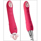 Малиновая насадка на душ с вибрацией Showers to orgasm - 20,1 см. - Orion - купить с доставкой в Невинномысске