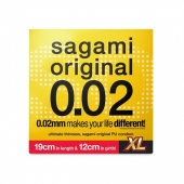 Презерватив увеличенного размера Sagami Original 0.02 XL-size - 1 шт. - Sagami - купить с доставкой в Невинномысске