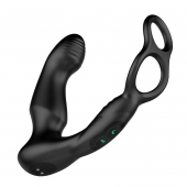 Черный двухмоторный массажер простаты Nexus Simul8 Wave Edition - Nexus Range - в Невинномысске купить с доставкой