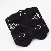 Фигурный набор для БДСМ-игр с узорами и золотистой фурнитурой - Crazy Handmade - купить с доставкой в Невинномысске