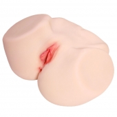 Мастурбатор-полуторс с двойным слоем материала Jenny Onahole Real Vagina - KOKOS - в Невинномысске купить с доставкой