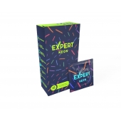 Светящиеся в темноте презервативы Expert Neon - 15 шт. - Expert - купить с доставкой в Невинномысске