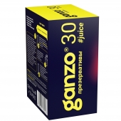 Ароматизированные презервативы Ganzo Juice - 30 шт. - Ganzo - купить с доставкой в Невинномысске