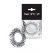 Круглое эрекционное кольцо с длинными «ресничками» - Sextaz - в Невинномысске купить с доставкой