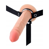 Мужской полый страпон на регулируемых ремнях - 18,5 см. - Sex Expert - купить с доставкой в Невинномысске