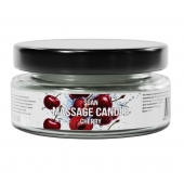 Массажная свеча «Спелая вишня» - 50 мл. - SGAN - купить с доставкой в Невинномысске