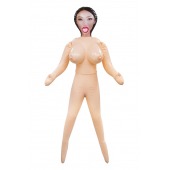 Телесная надувная секс-кукла с пышным бюстом - NMC - в Невинномысске купить с доставкой