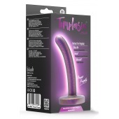 Фиолетовая насадка с гладкой поверхностью Surrender 4.75 Inch Beginner Pegging Dildo - 12 см. - Blush Novelties - купить с доставкой в Невинномысске