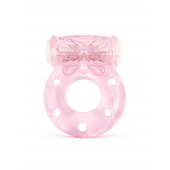 Розовое эрекционное виброкольцо с бабочкой - 1137 - в Невинномысске купить с доставкой