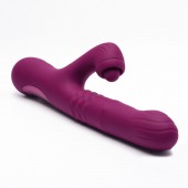 Фиолетовый вибратор-кролик Selove ComePlay - 23,9 см. - Selove