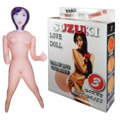 Надувная секс-кукла Suzuki - Boys of Toys - в Невинномысске купить с доставкой