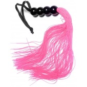 Розовая силиконовая плеть - 35,5 см. - Boys of Toys - купить с доставкой в Невинномысске