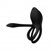 Черное эрекционное виброкольцо Bayek с пультом ДУ - Zalo - в Невинномысске купить с доставкой