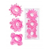 Комплект из 3 розовых эрекционных колец - Erowoman-Eroman - в Невинномысске купить с доставкой