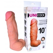 Фаллическая насадка Харнесс UNICOCK 10  - 25 см. - LOVETOY (А-Полимер) - купить с доставкой в Невинномысске