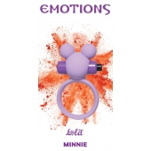 Сиреневое эрекционное виброколечко Emotions Minnie - Lola Games - в Невинномысске купить с доставкой