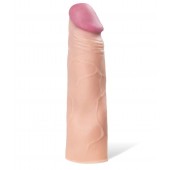 Реалистичная насадка с ярко выраженной головкой - 16,5 см. - A-toys - в Невинномысске купить с доставкой