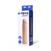 Реалистичная насадка с ярко выраженной головкой - 16,5 см. - A-toys - в Невинномысске купить с доставкой