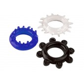 Набор из 3 разноцветных эрекционных колец - A-toys - в Невинномысске купить с доставкой