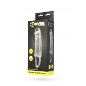 Прозрачная насадка с петлёй для фиксации - 14 см. - ToyFa - в Невинномысске купить с доставкой