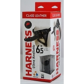 Насадка-фаллоимитатор на кожаных трусиках Harness Ultra Realistic 6,5  - 18,5 см. - LOVETOY (А-Полимер) - купить с доставкой в Невинномысске