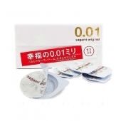 Супер тонкие презервативы Sagami Original 0.01 - 5 шт. - Sagami - купить с доставкой в Невинномысске