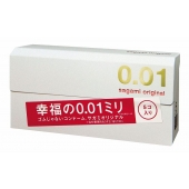 Супер тонкие презервативы Sagami Original 0.01 - 5 шт. - Sagami - купить с доставкой в Невинномысске