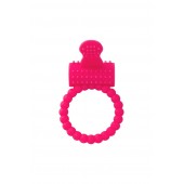 Розовое силиконовое виброкольцо A-toys - A-toys - в Невинномысске купить с доставкой
