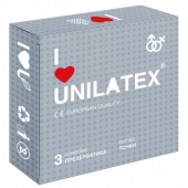 Презервативы с точками Unilatex Dotted - 3 шт. - Unilatex - купить с доставкой в Невинномысске