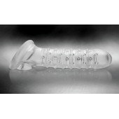 Утолщающая ребристая насадка на пенис - Доминирующее кольцо - в Невинномысске купить с доставкой